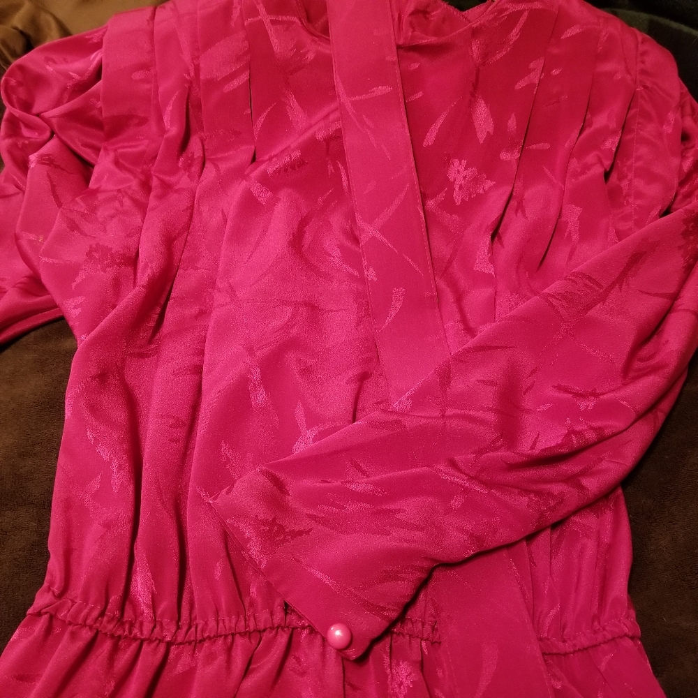 Jumpsuit Karen's Korner fuchsia poly